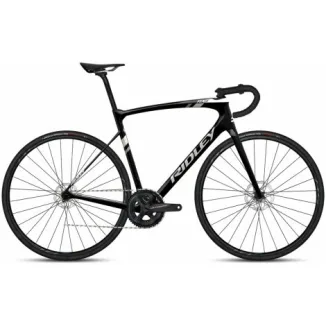 Ridley Fenix Disc Ultegra R8020 Carbon Road Bike - Black / White / Battleship Grey / L