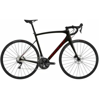 Ridley Fenix SL Disc 105 R7020 Carbon Road Bike - Black Metallic / Candy Red Metallic  / M