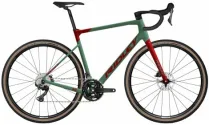 Ridley Grifn GRX800 Carbon All-Road Bike - 2023 - Candy Red Metallic  / Thyme Green / XL