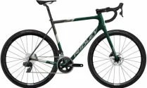 Ridley Helium Disc Rival AXS Carbon Road Bike - Racing Green Metalic / Silver / Anthracite Metallic / M