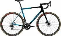 Ridley Helium Disc Rival AXS Carbon Road Bike - Black / Belgian Blue / XS