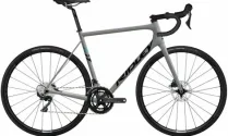 Ridley Helium SLX Disc Ultegra Carbon Road Bike - 2023 - Battle Ship Grey / Black / XS