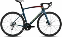 Ridley Noah Disc 105 DI2 Carbon Road Bike - Jeans Blue / Gold Metallic / S