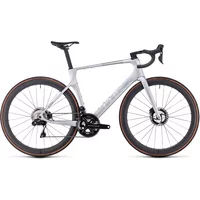 Cube Agree C:62 SLT Road Bike 2024 Silver/Black