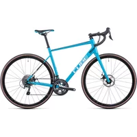 Cube Attain Race Road Bike 2022 SkyBlue/Black