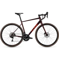 Cube Attain SLX Road Bike 2024 Deep Red/Red