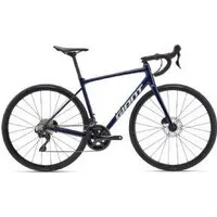 Giant Contend Sl 1 Disc Road Bike  2024 Medium/Large - Gloss Eclipse/Snow Drift