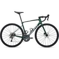 Giant Defy Advanced 3 Road Bike  2024 Large - Kelp Forest/ Silver