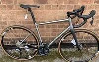 J.Guillem Orient Ultegra Disc Titanium Road Bike 2022 Raw Titanium/Carbon