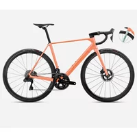 Orbea Orca M10i LTD PWR Road Bike 2024 Orange Cloud/Stone Blue