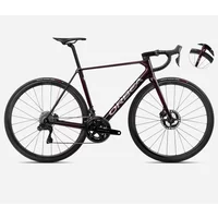 Orbea Orca M10i LTD PWR Road Bike 2024 Wine Red/Titanium