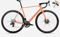 Orbea Orca M11e LTD PWR Road Bike 2024 Orange Cloud/Stone Blue