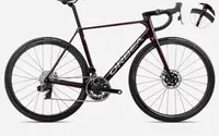 Orbea Orca M11e LTD PWR Road Bike 2024 Wine Red/Titanium