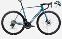 Orbea Orca M21e Team PWR Road Bike 2024 Slate Blue/Halo Silver