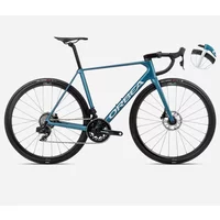 Orbea Orca M21e Team PWR Road Bike 2024 Slate Blue/Halo Silver