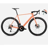 Orbea Orca M30i LTD PWR Road Bike 2024 Orange Cloud/Stone Blue