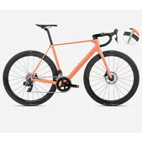 Orbea Orca M31e LTD PWR Road Bike 2024 Orange Cloud/Stone Blue