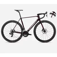 Orbea Orca M31e LTD PWR Road Bike 2024 Wine Red/Titanium