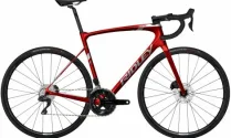 Ridley Fenix Disc 105 DI2 Carbon Road Bike - 2024 - Candy Red Metallic  / White / Battleship Grey / S