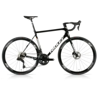 Ridley Helium SLX Disc 105 Di2 Lotto Soudal Carbon Road Bike - Black / Silver / Medium