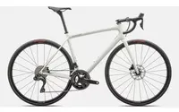 Specialized Aethos Comp Road Bike 2024 Gloss Dune White/Metallic Spruce