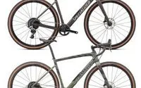 Specialized Diverge Comp Carbon Gravel Bike 58cm  58cm - Satin Olive/Oak/Chrome/Wild