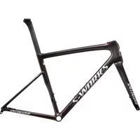 Specialized Tarmac SL8 S-Works Road Bike Frame Set 2023 Gloss Carbon/Viavi Maganta Gold/Chaos Red Pearl/White