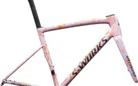 Specialized Tarmac SL8 S-Works Road Bike Frame Set 2023 Satin Powder Indigo/Amber Glow Strata/Obsidian