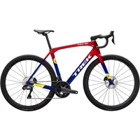 Trek Domane SLR 7 Gen 4 Road Bike 2024 Metallic Red Smoke/Blue Smoke Fade