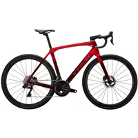 Trek Domane SLR 9 Gen 4 Road Bike 2024 Metallic Red Smoke/Red Carbon Smoke