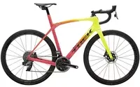 Trek Domane Slr 7 Etap Road Bike 2022 Radioactive Coral To Yellow