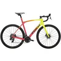 Trek Domane Slr 7 Etap Road Bike 2022 Radioactive Coral To Yellow