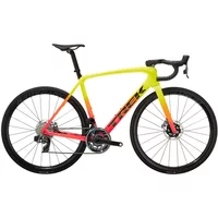 Trek Emonda SLR 9 Etap Disc Road Bike 2022 Radioactive Coral To Yellow