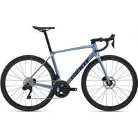 Giant Tcr Advanced 0 Di2 Road Bike  2025 Medium/Large - Gloss Frost Silver/Cold Iron