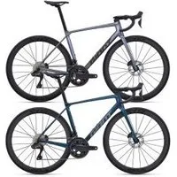 Giant Tcr Advanced Pro 0 Di2 Road Bike  2025 Large - Gloss Ocean Twilight/Lightning