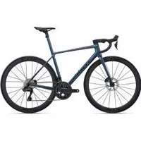 Giant Tcr Advanced Sl 1 Di2 Road Bike 2025 Medium/Large - Gloss Blue Dragonfly/Laser Foil