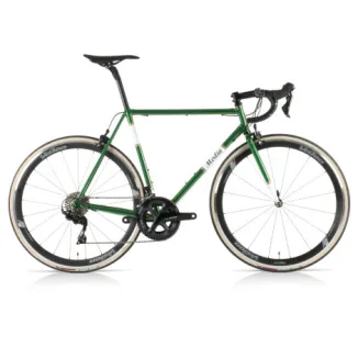 Merlin Classic 105 Trimax 45 Steel Road Bike - Racing Green / White / Gold / 56cm