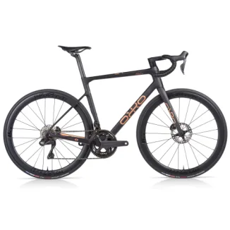 Orro Gold STC Signature Ultegra Di2 SC45 Carbon Road Bike - 2025 - Black / Rose Gold / Small / 48cm