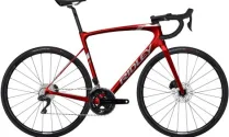 Ridley Fenix Disc 105 DI2 Carbon Road Bike - 2024 - Candy Red Metallic  / White / Battleship Grey / M