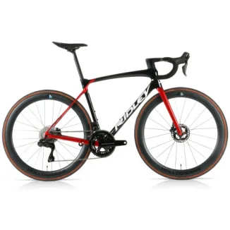 Ridley Fenix SLiC Dura Ace Di2 Carbon Road Bike - Black / Red / Small