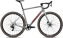 Ridley Grifn Gravel Rival AXS Carbon All-Road Bike - 2024 - Battle Ship Grey / Candy Red Metallic  / XS