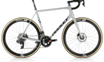 Ridley Helium SLX Disc Rival AXS Carbon Road Bike - Ex Display - Battleship Grey / Large