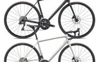 Specialized Aethos Comp Shimano 105 Di2 Carbon Road Bike 54cm  2023 54cm - Gloss Red Ghost Pearl over Dune White/Dune White