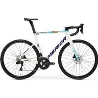 Merida Reacto 6000 Team Carbon Aero Road Bike 2025 X-Large - Bahrain Victorious Team Teal/Pearl