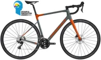 Ridley Grifn Gravel GRX600 Carbon All-Road Bike - 2023 - Rich Orange Metallic / Bermuda Grey / M