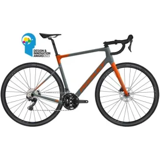 Ridley Grifn Gravel GRX600 Carbon All-Road Bike - 2023 - Rich Orange Metallic / Bermuda Grey / M