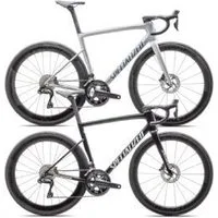 Specialized Tarmac Sl8 Pro Shimano Ultegra Di2 Carbon Road Bike  2025 52cm - Gloss Carbon/Metallic White Silver