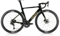 Orro Venturi STC Ultegra Di2 Cosmic Carbon Custom Road Bike  - Gloss Black / Gold / Small / 48cm