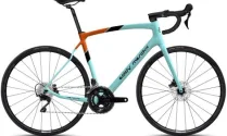 Ridley Mendrisio Shimano 105 - 2x12 105 - Carbon Road Bike - 2024 - Soft Blue / Orange / S