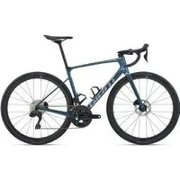 Giant Defy Advanced 0 Road Bike  2025 Small - Gloss Ocean Twilight/Carbon Smoke/Chrome